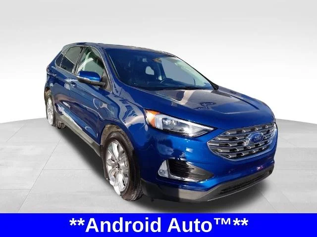 Used 2024 Blue Metallic Ford  image 4