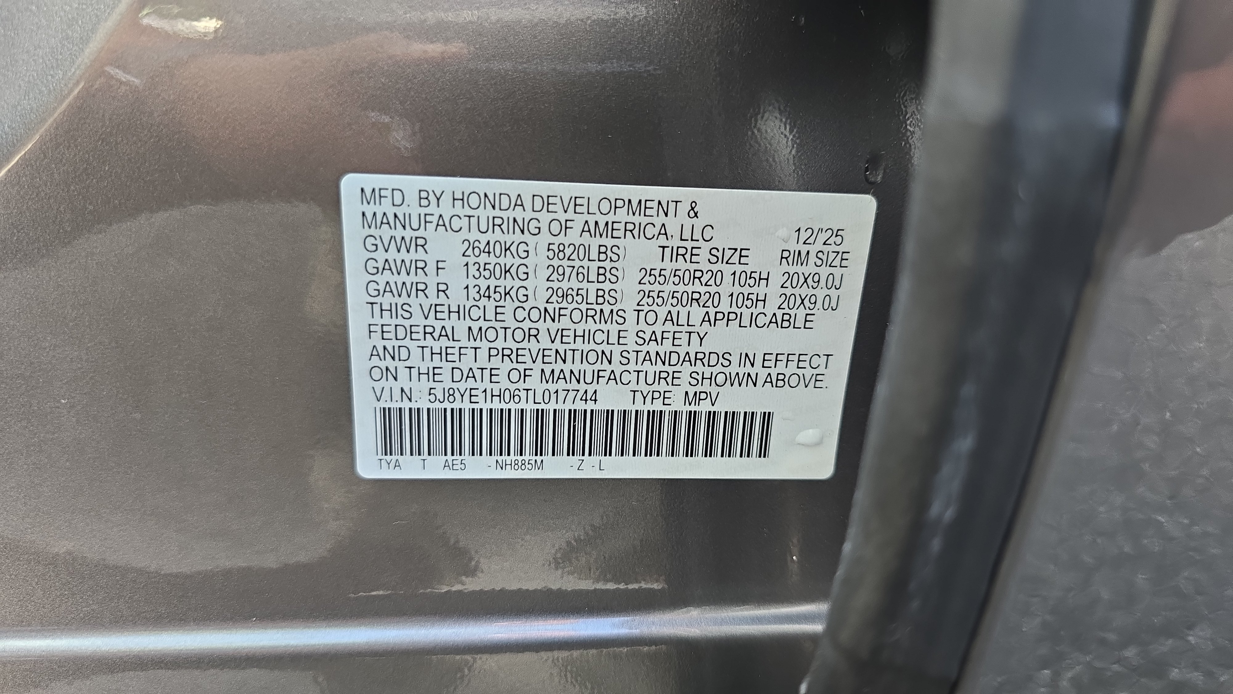 Certified Used 2026 Liquid Carbon Metallic Acura SH-AWD w/A-Spec Package image 25