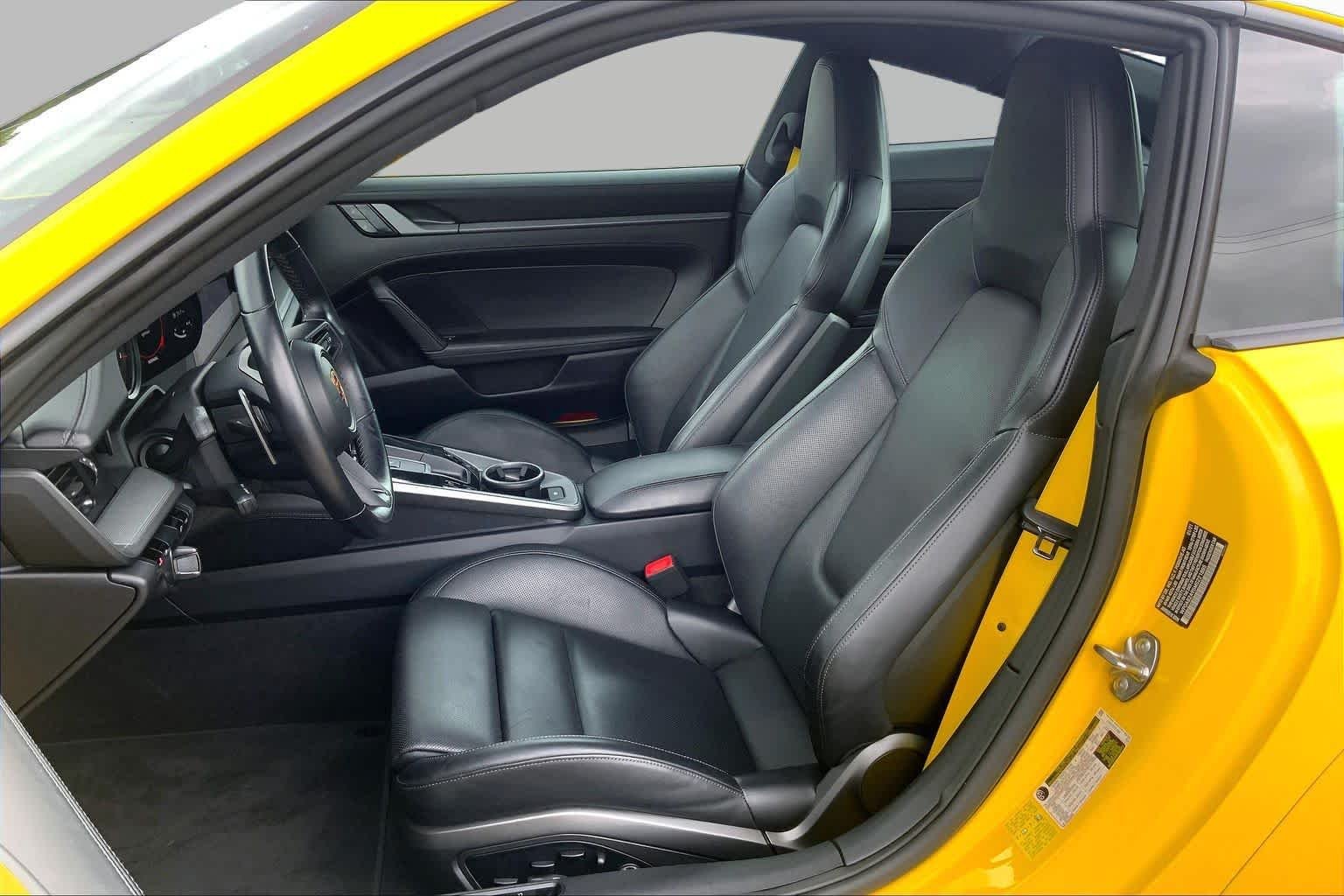 Used 2021 Racing Yellow Porsche Carrera S image 8