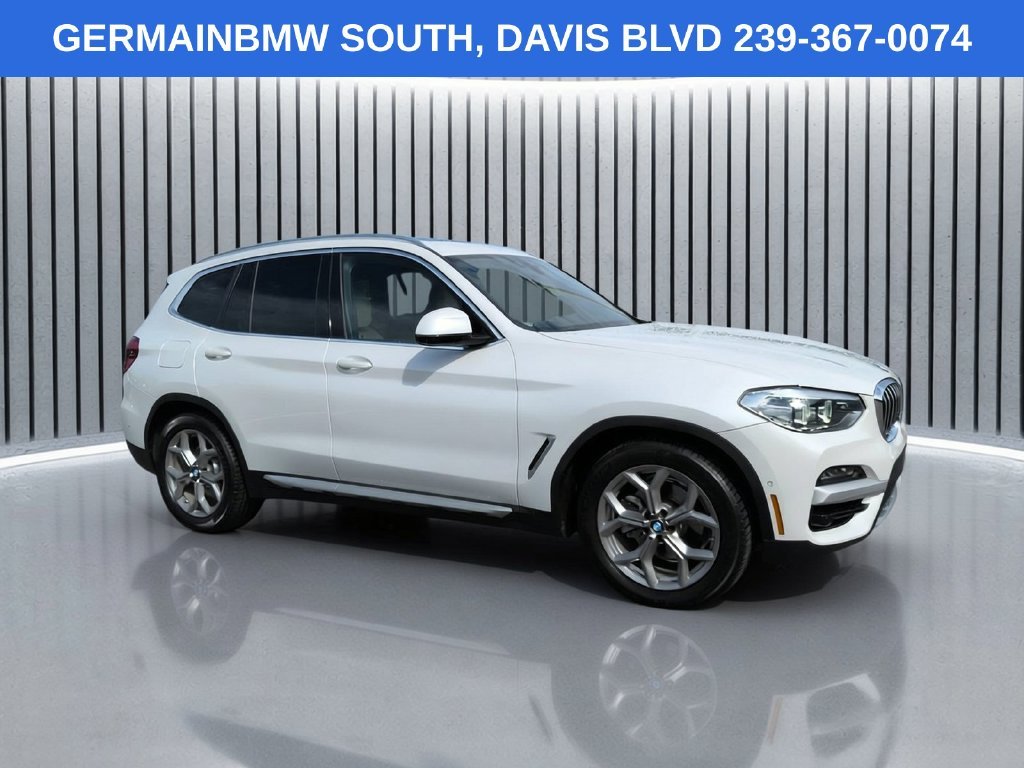 Used 2021 Mineral White Metallic BMW sDrive30i image 3