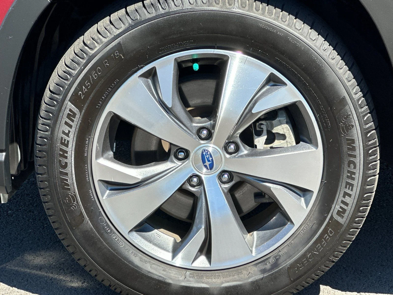 Used 2020 Red Subaru Premium image 32