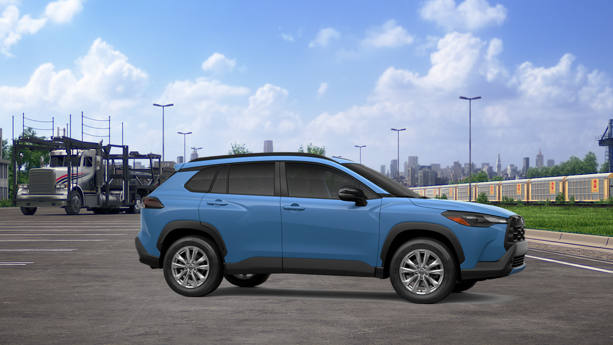 New 2026 Cavalry Blue Toyota LE image 13