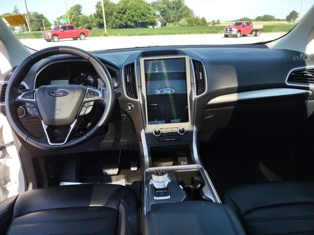 Certified Used 2023 White Metallic Ford SEL image 13