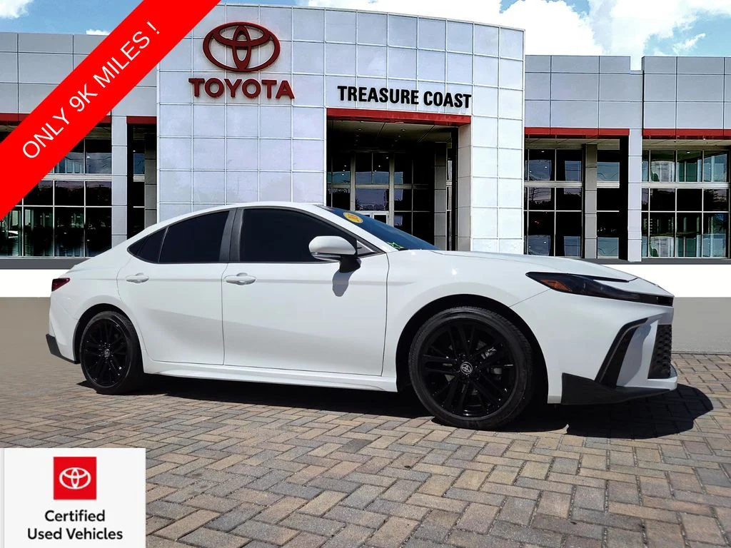 Certified Used 2026 White Toyota SE image 1
