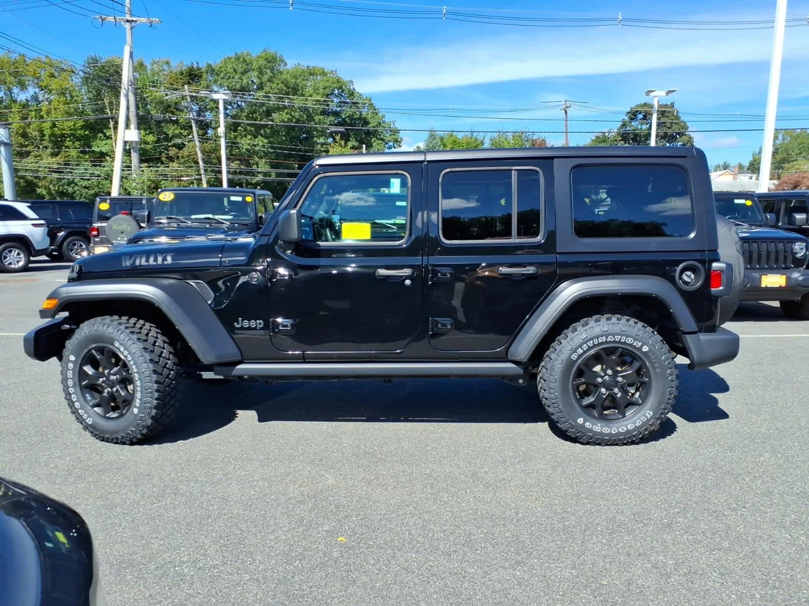 Certified Used 2022 Black Clearcoat Jeep Unlimited Willys image 12