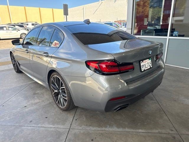 Used 2023 Skyscraper Gray Metallic BMW 540i image 7