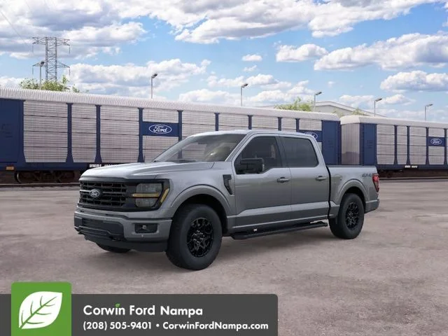 New 2026 Carbonized Gray Metallic Ford XLT image 3