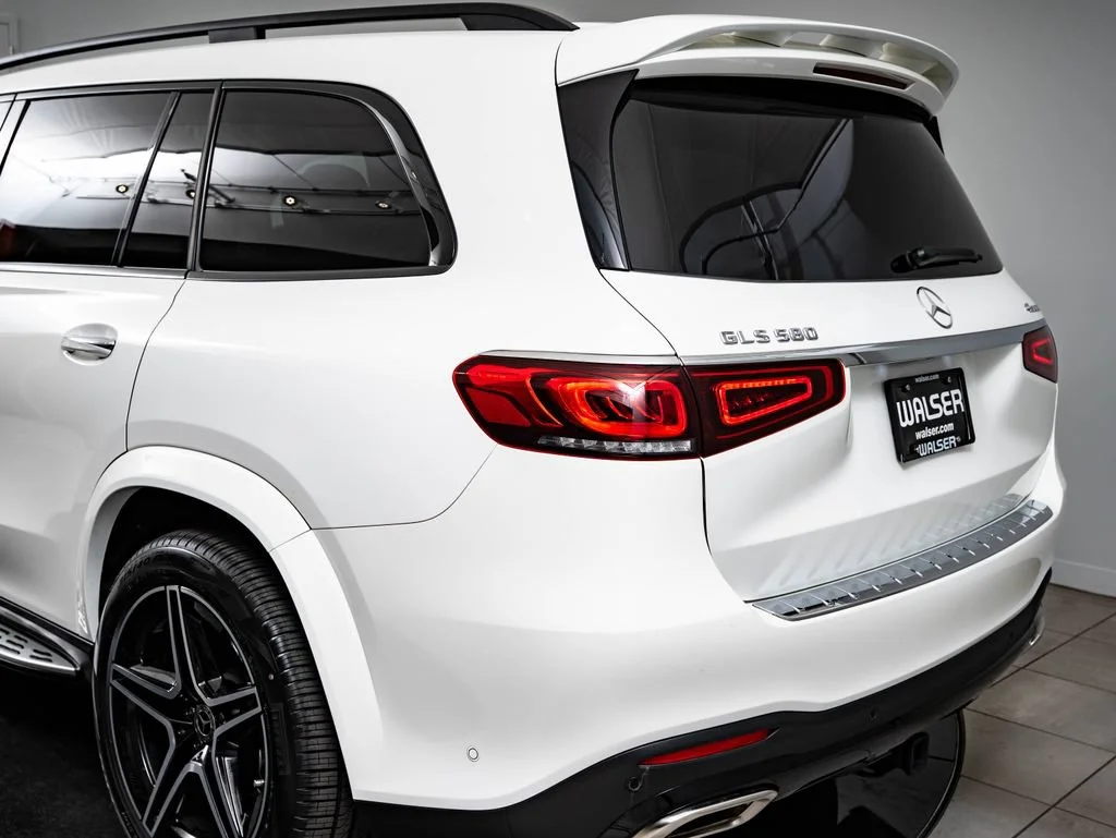 Certified Used 2023 Polar White Mercedes-Benz GLS 580 image 19
