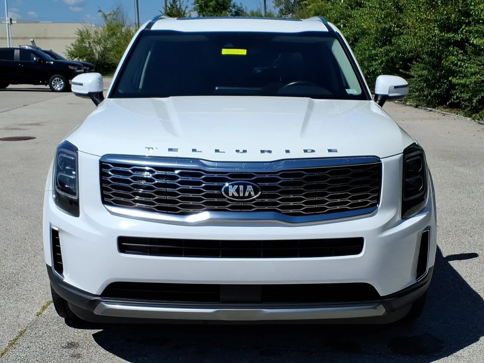 Used 2021 Glacial White Pearl Kia EX image 37