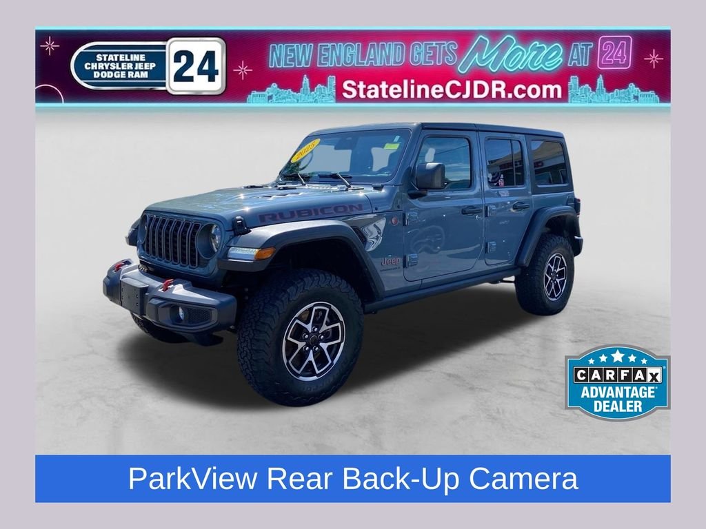 Used 2025 Gray Jeep Rubicon image 1