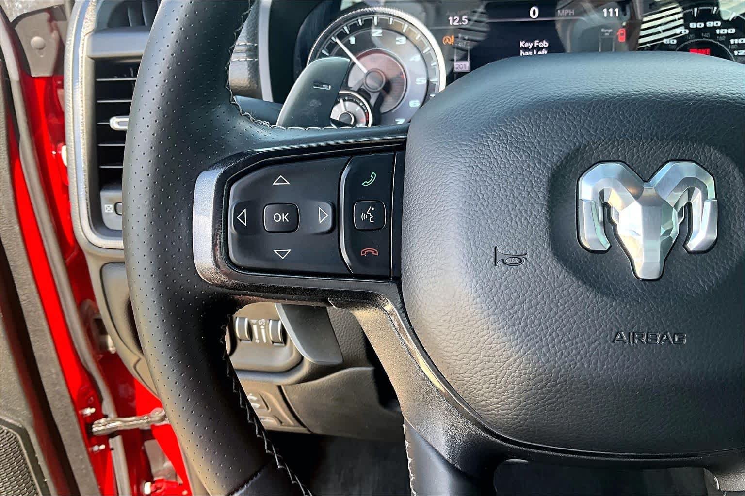 Used 2022 Flame Red Clearcoat Ram Laramie image 20