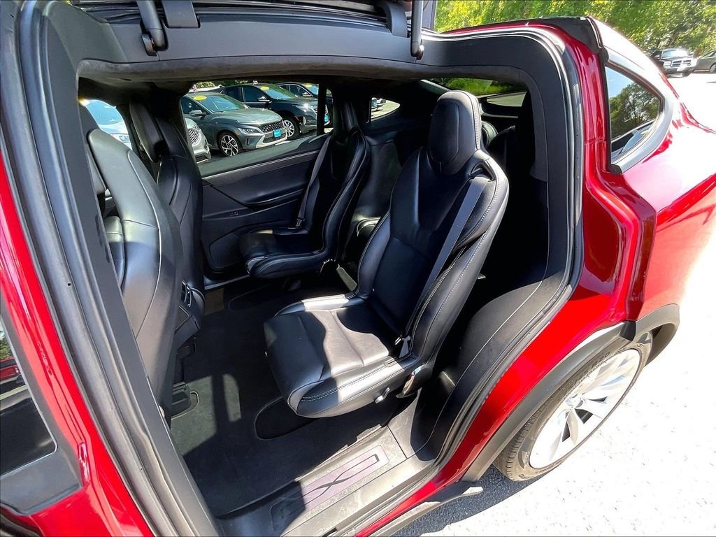 Used 2018 Red Tesla P100D image 25