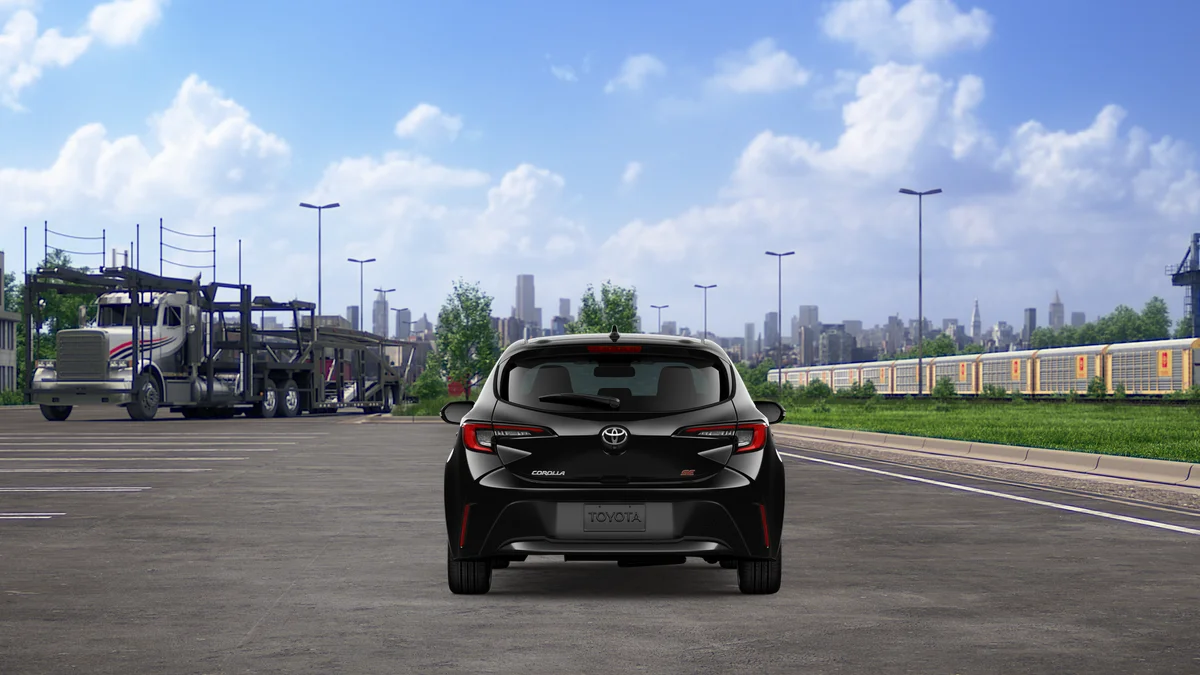 New 2026 Midnight Black Metallic Toyota SE image 8