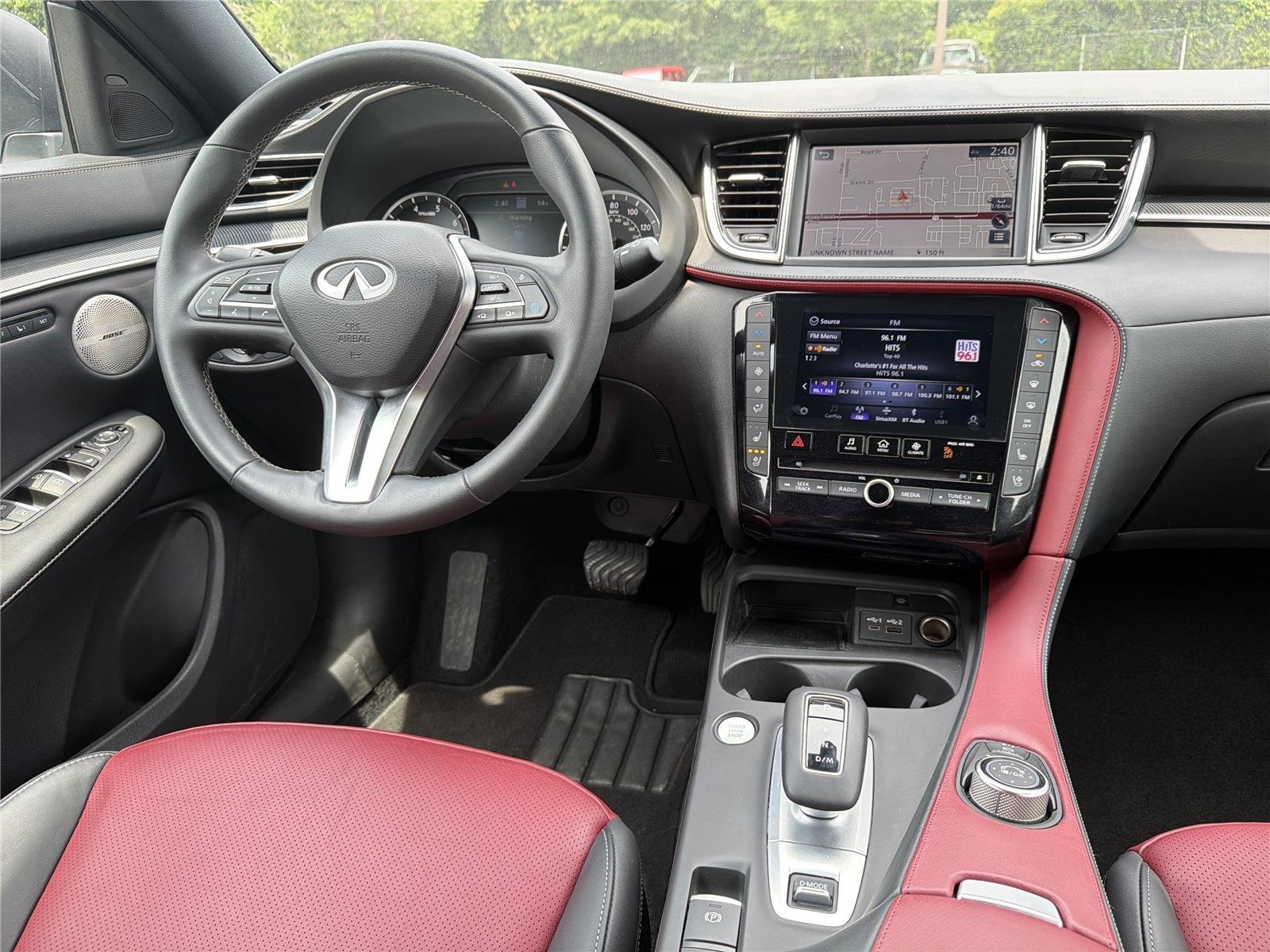 Used 2023 Radiant White INFINITI SPORT image 3