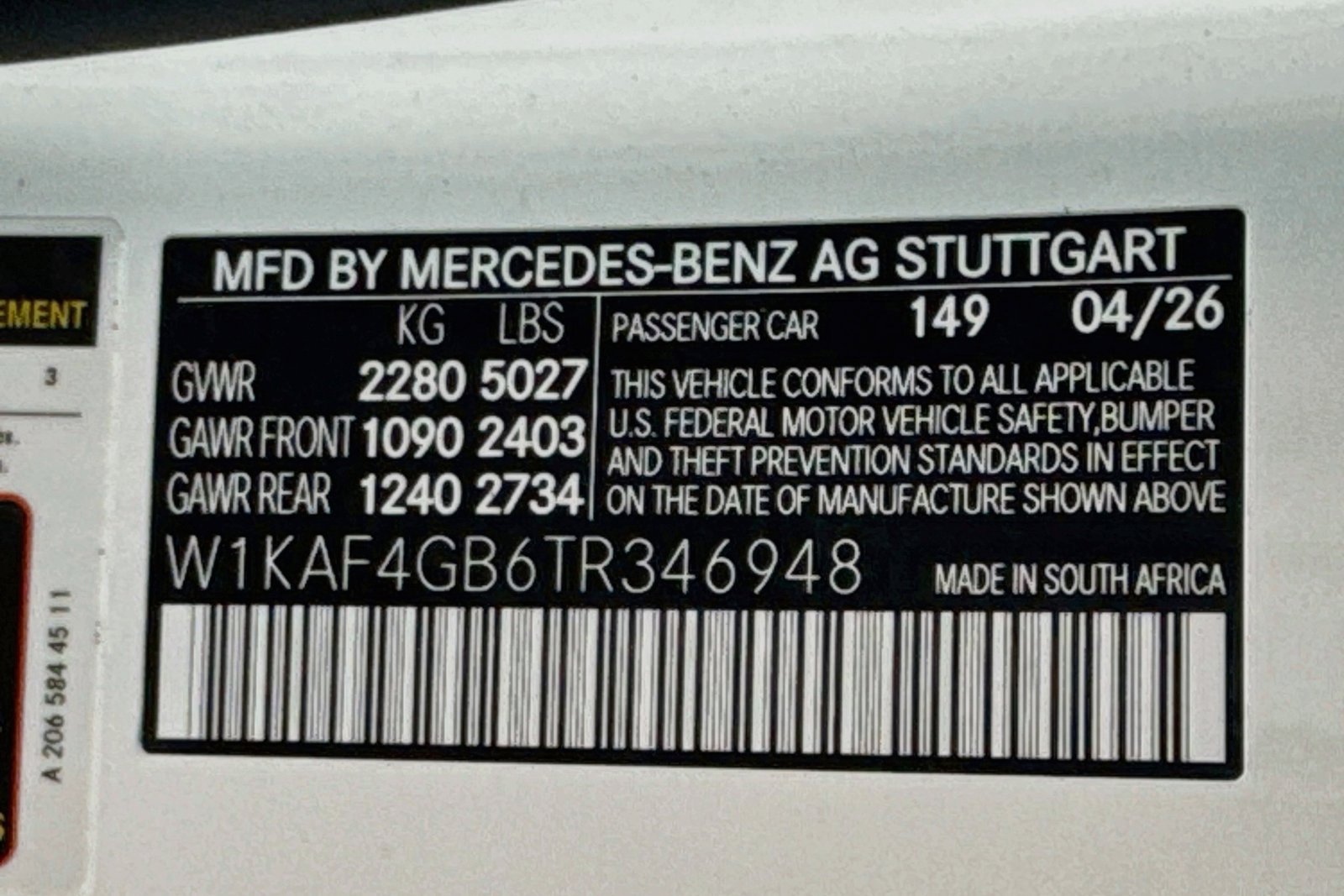 New 2026 Polar White Mercedes-Benz C 300 image 30
