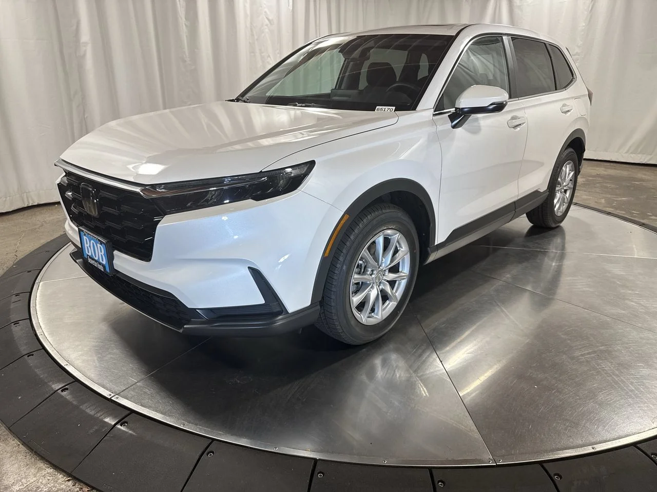 New 2026 Platinum White Pearl Honda EX image 1
