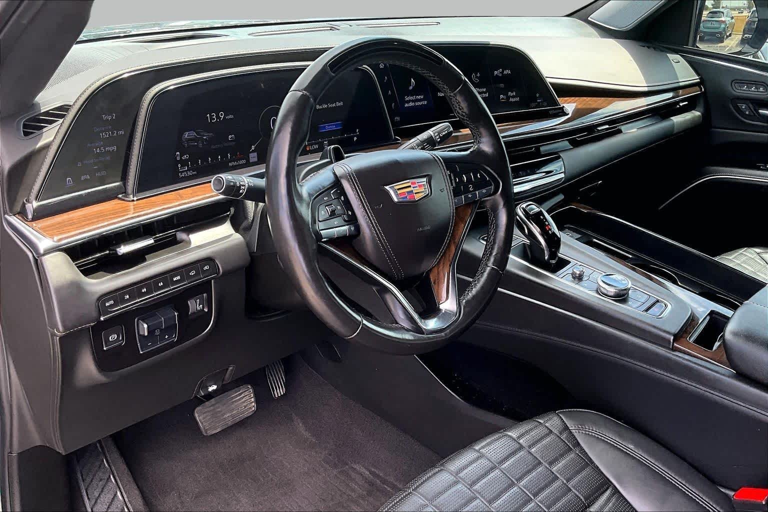 Used 2024 Dark Emerald Metallic Cadillac 4WD Sport Platinum image 17