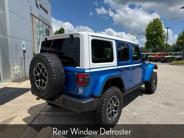 New 2026 Hydro Blue Pearl-Coat Exterior Paint Jeep Rubicon image 7