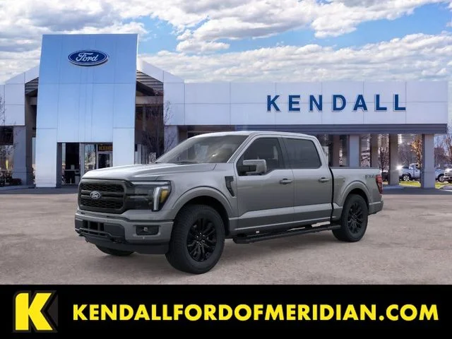 New 2026 Carbonized Gray Metallic Ford Lariat image 1