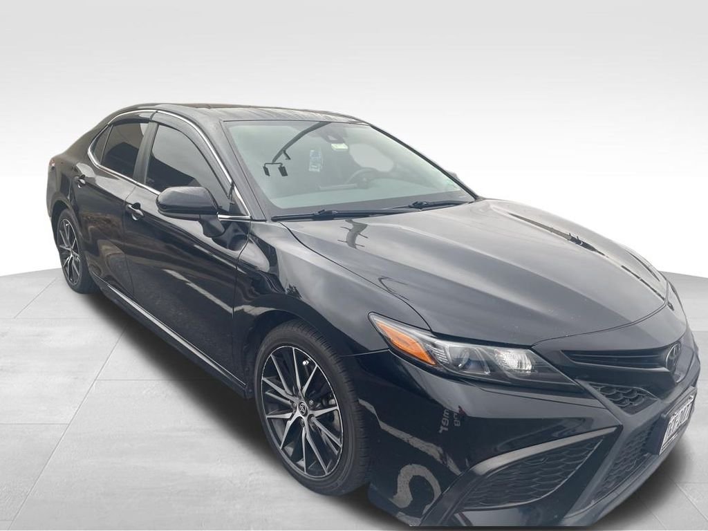 Used 2021 Black Toyota SE image 10