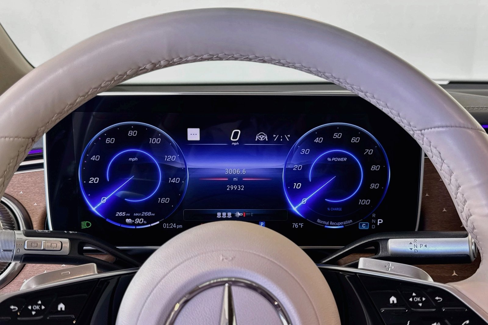 Used 2023 Polar White Mercedes-Benz EQS 450+ image 14