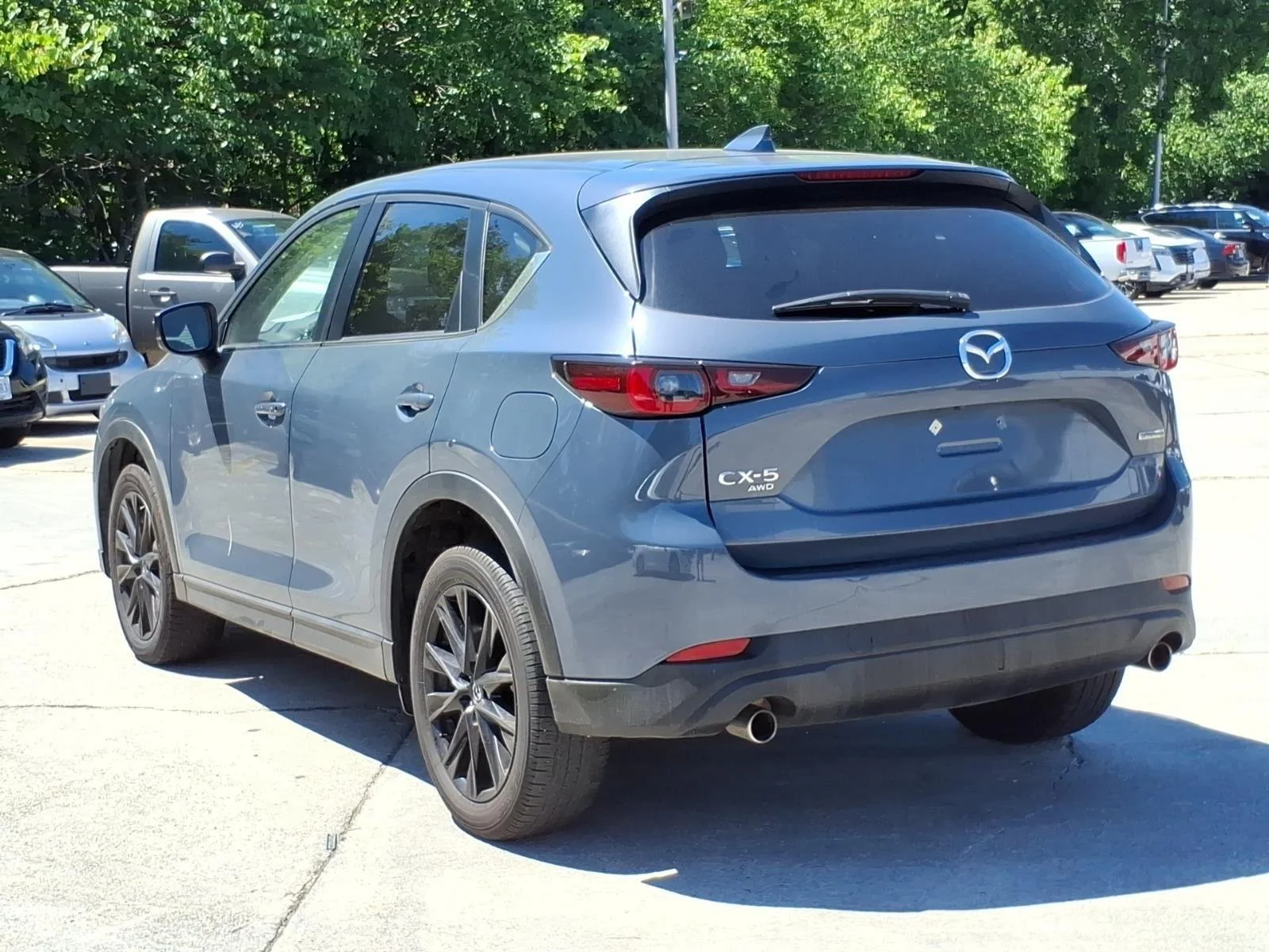 Used 2025 Polymetal Gray Metallic Mazda 2.5 S Carbon Edition image 9