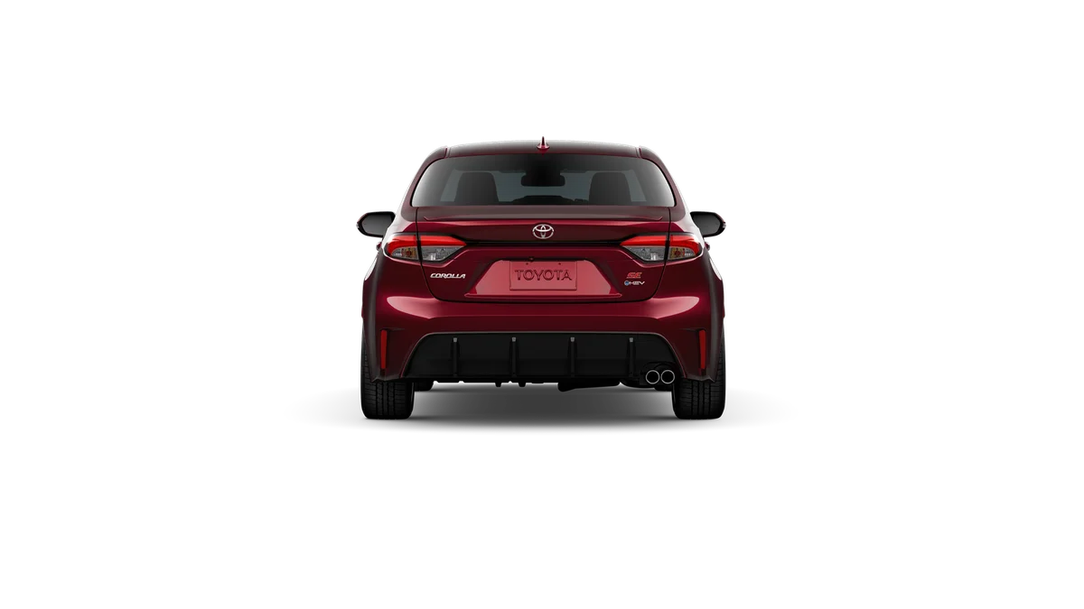 New 2027 Ruby Flare Pearl Toyota Hybrid SE image 8