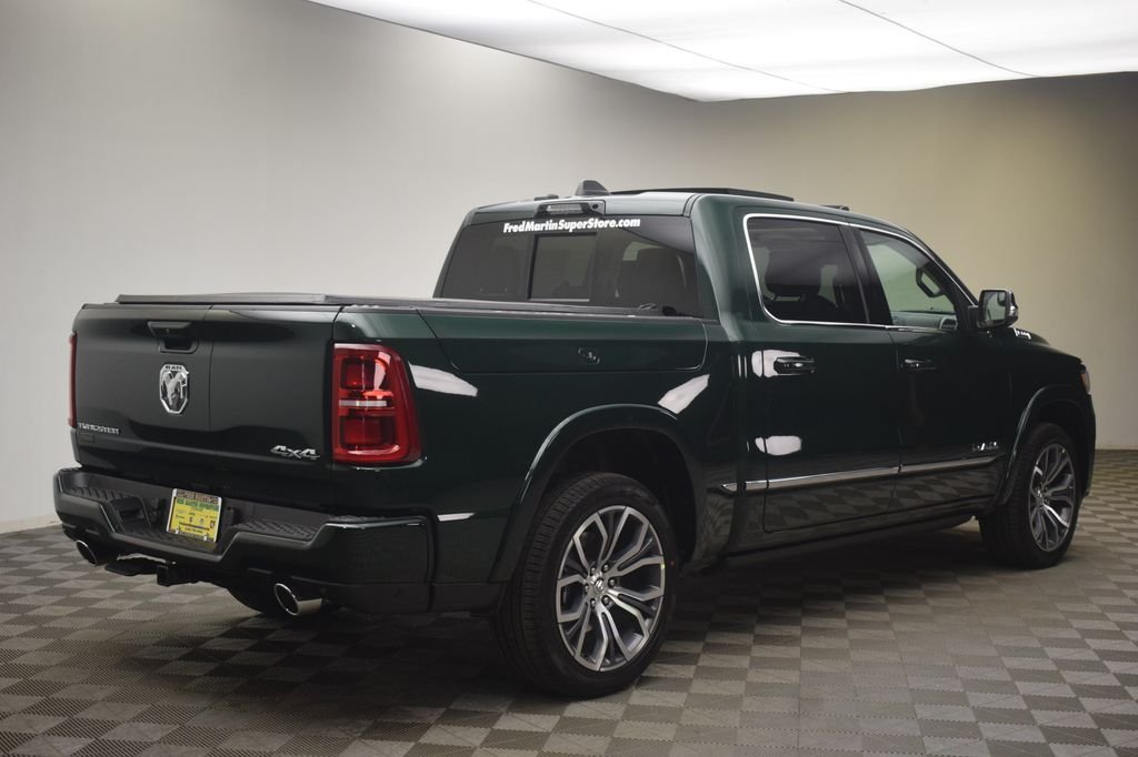 New 2026 Serrano-Green Metallic Exterior Paint RAM Tungsten image 6