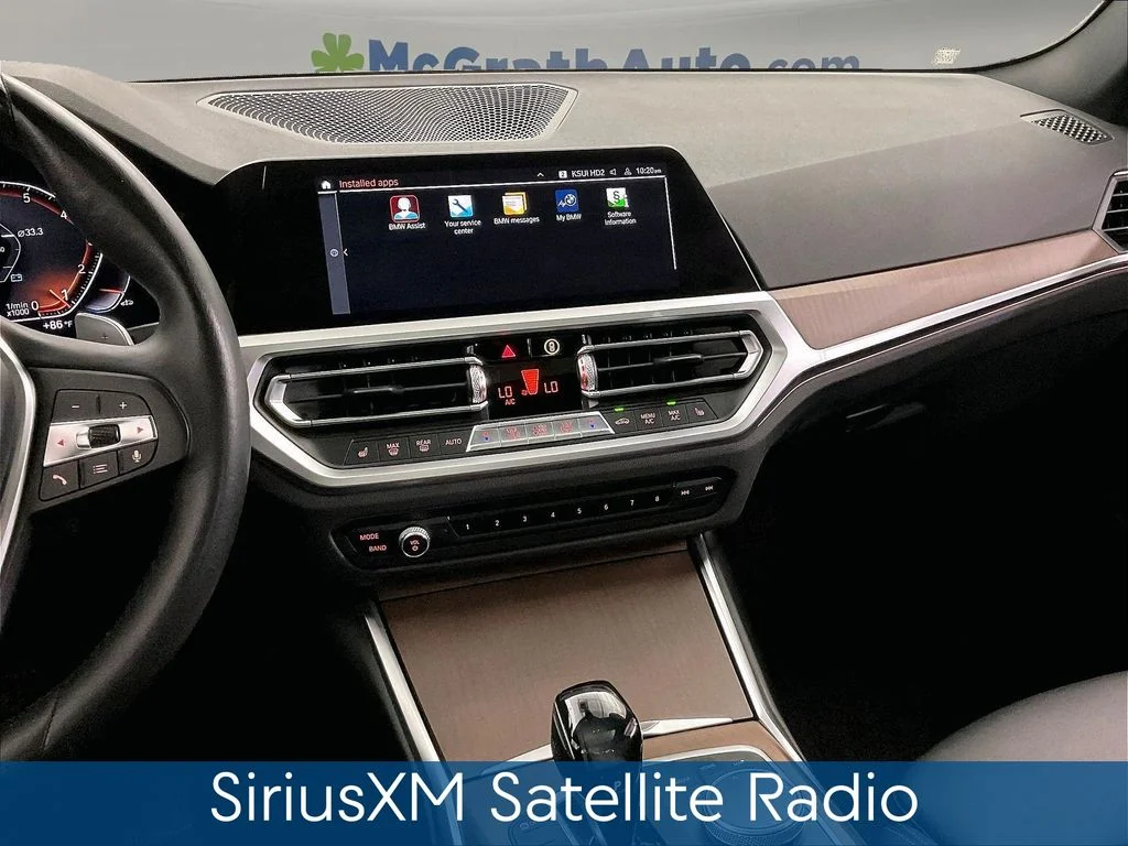 Certified Used 2019 Black BMW 330i xDrive image 10