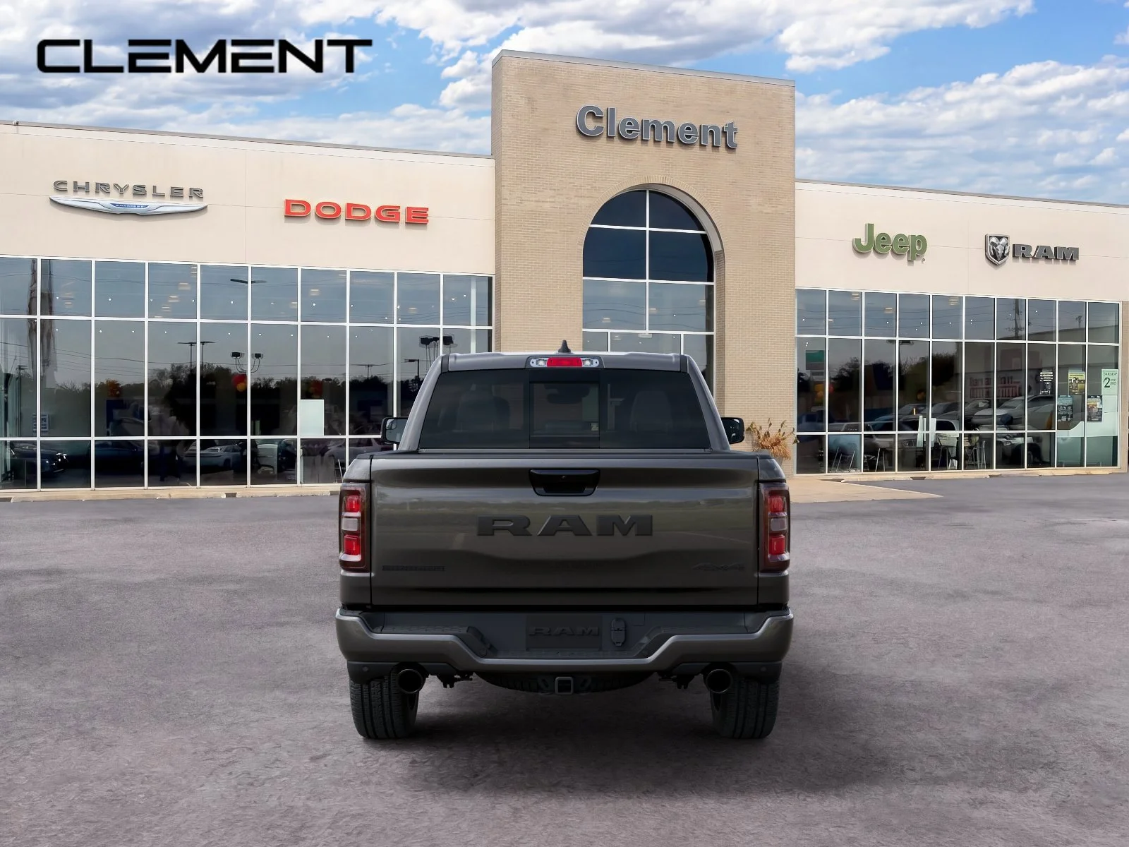 New 2026 Granite Crystal Metallic Clear-Coat Exterior Paint RAM Big Horn/Lone Star image 8