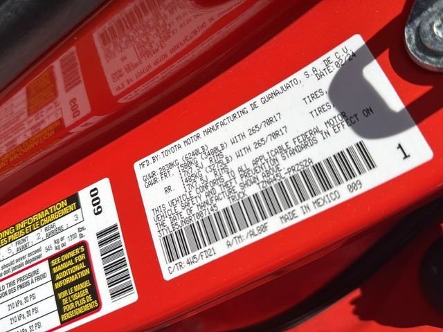 Used 2024 Orange Toyota TRD Off-Road image 16