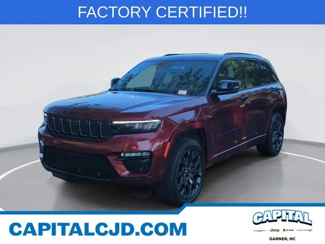 Used 2025 Red Jeep Summit image 1