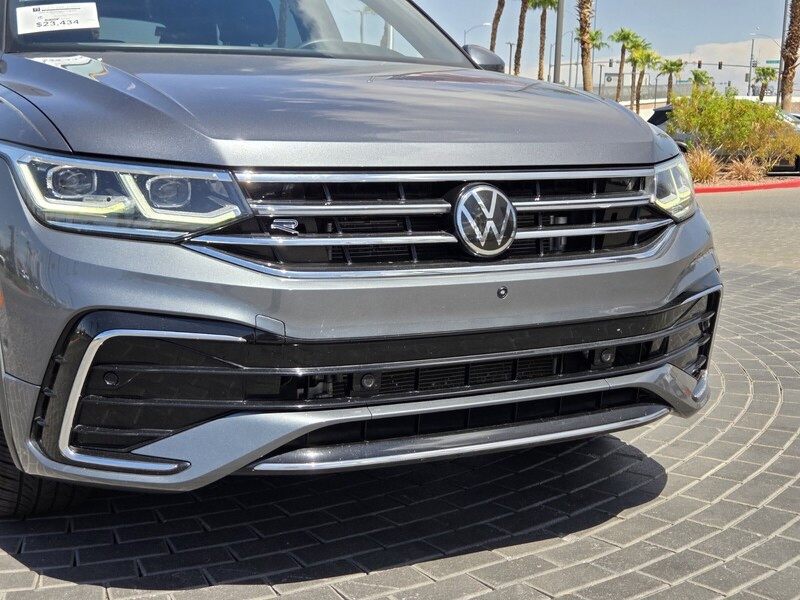 Used 2022 GRAY Volkswagen SEL R-Line image 9