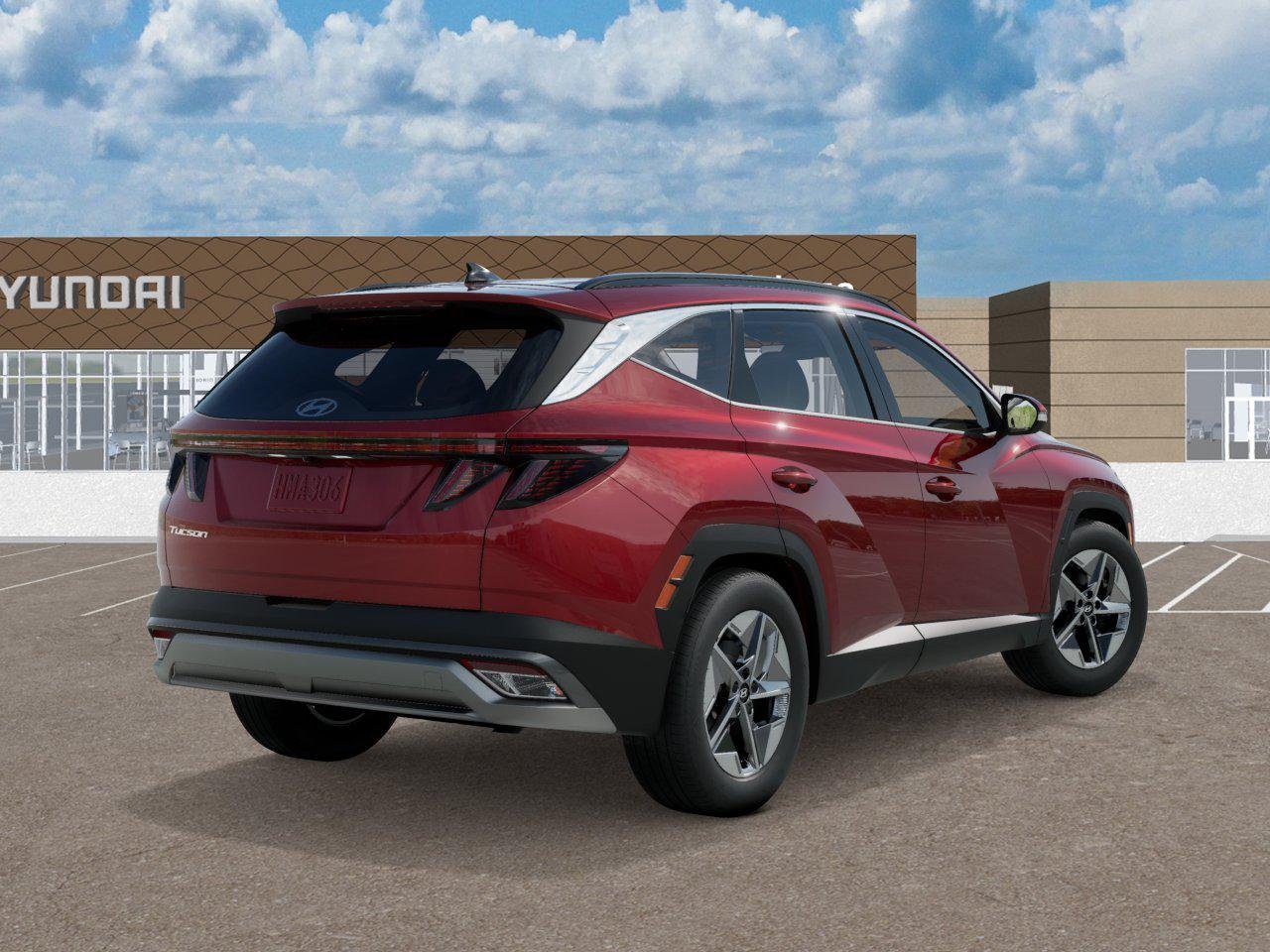 New 2026 Ultimate Red Hyundai SEL Premium FWD image 4