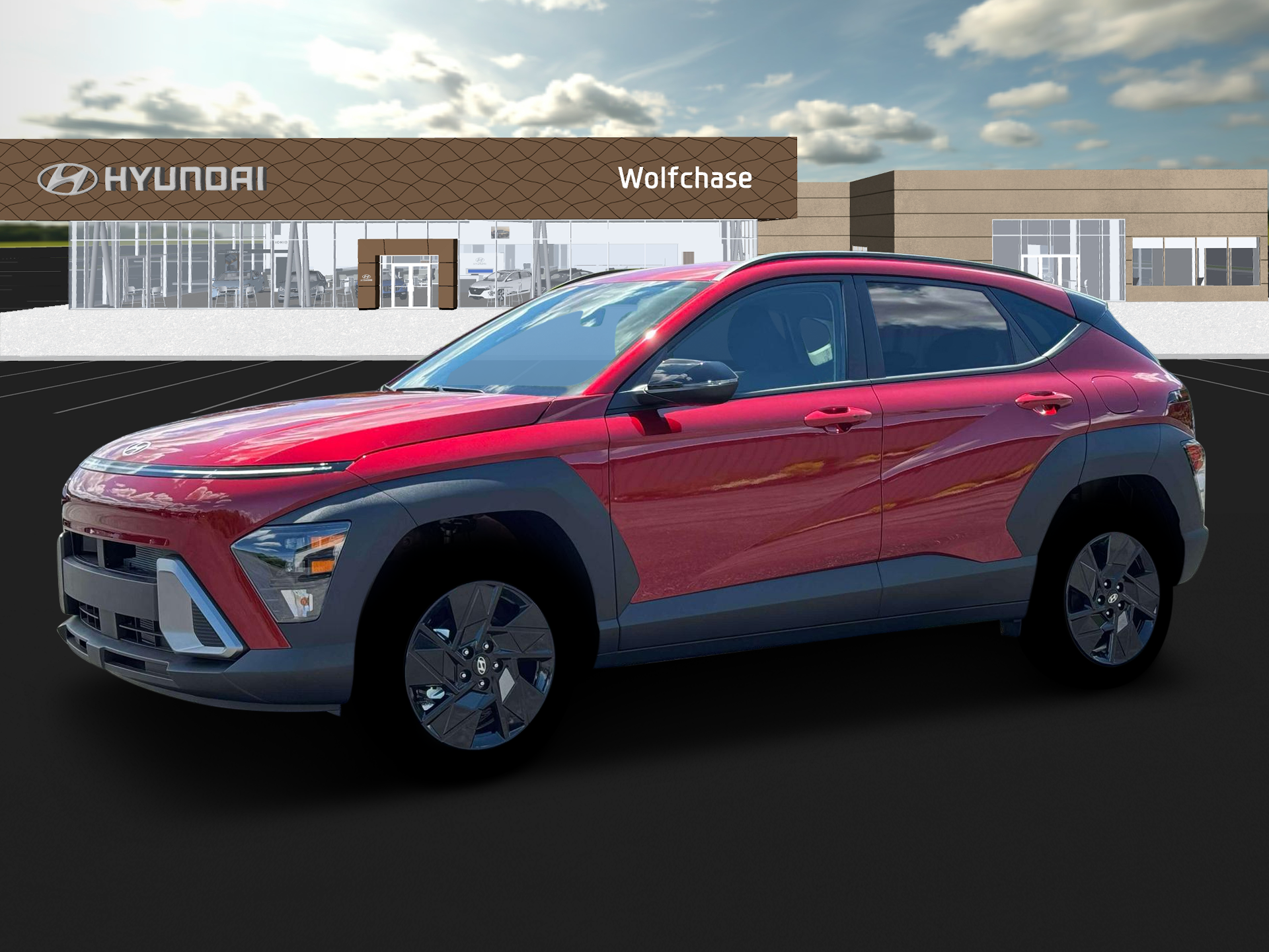 New 2026 Red Hyundai SEL Sport FWD image 2