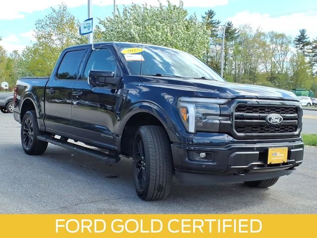 Certified Used 2025 Blue Metallic Ford Lariat image 6
