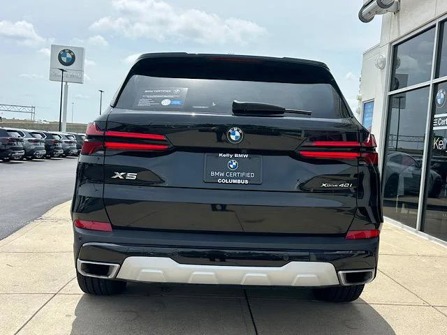 Certified Used 2024 Black Sapphire Metallic BMW xDrive40i image 8