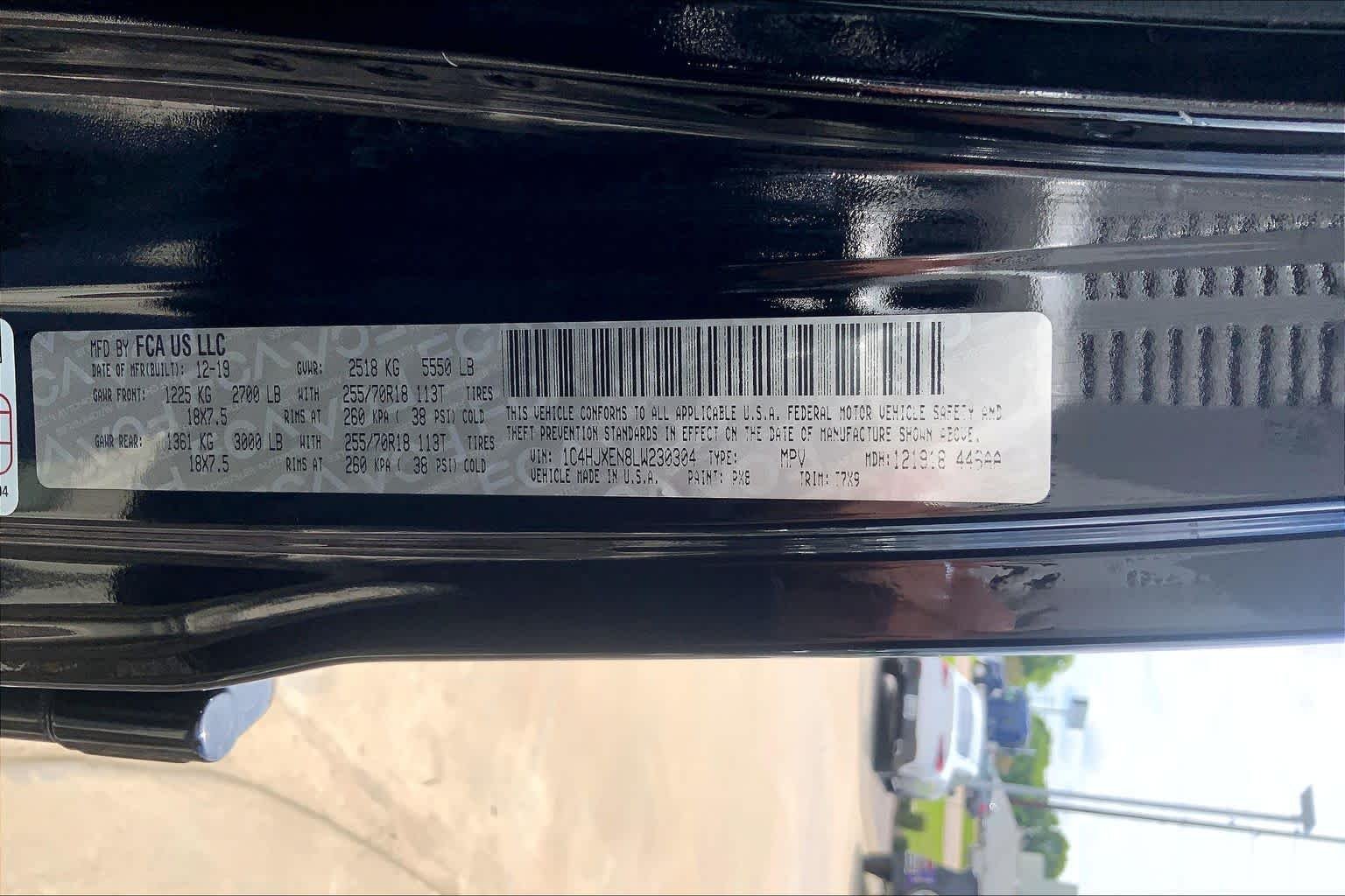 Used 2020 Black Clearcoat Jeep Sahara image 32