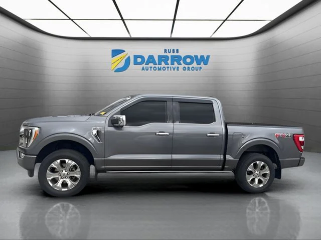 Used 2021 Gray Ford Platinum image 2