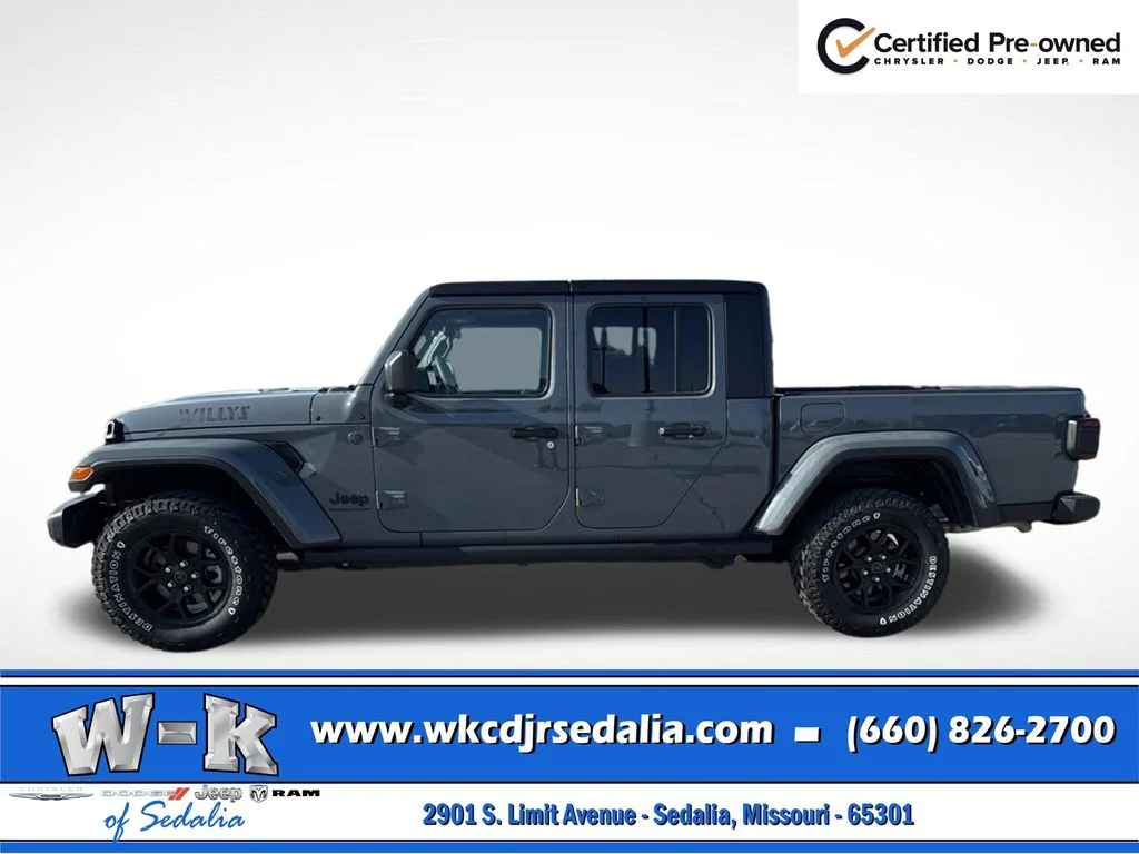 Certified Used 2025 Gray Jeep Willys image 12