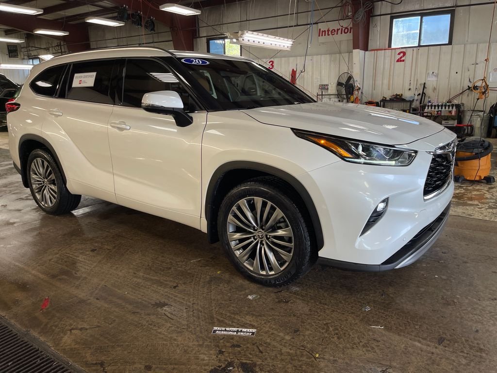 Certified Used 2020 White Toyota Platinum image 7