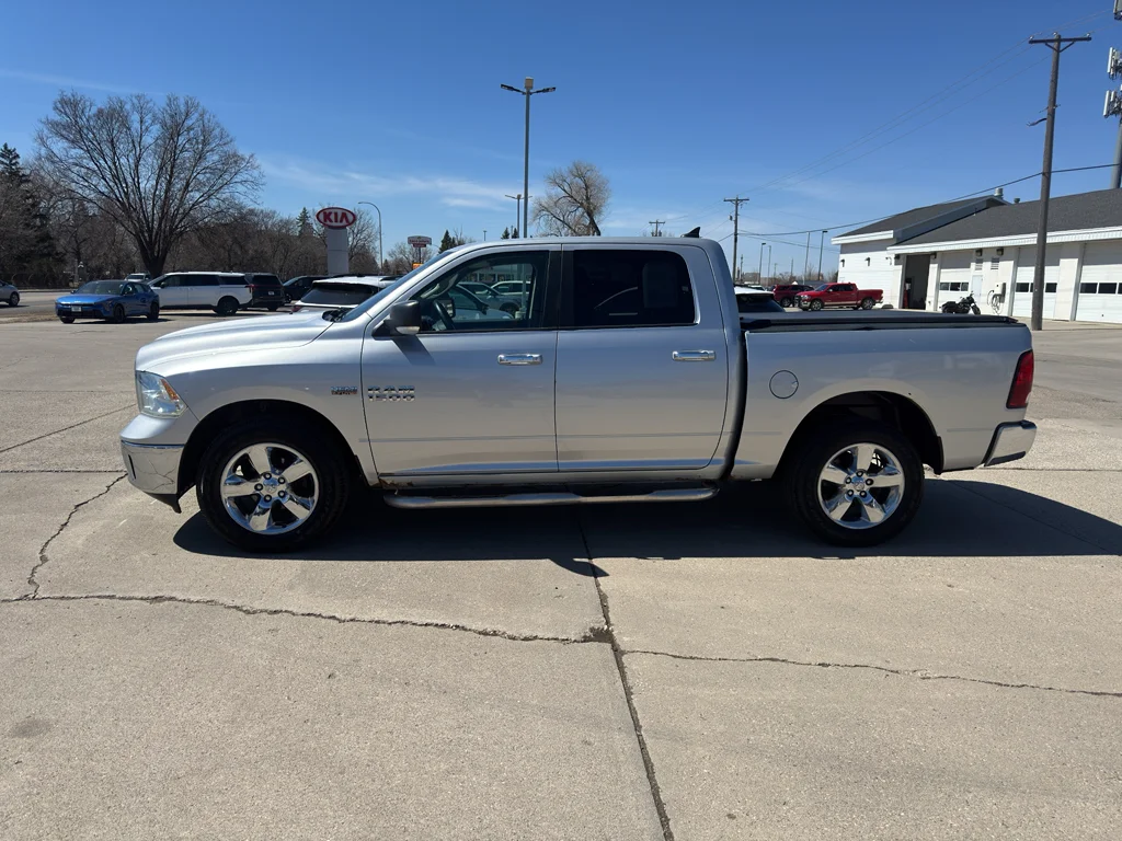 Used 2014 Bright Silver Metallic Clearcoat Ram Big Horn image 1