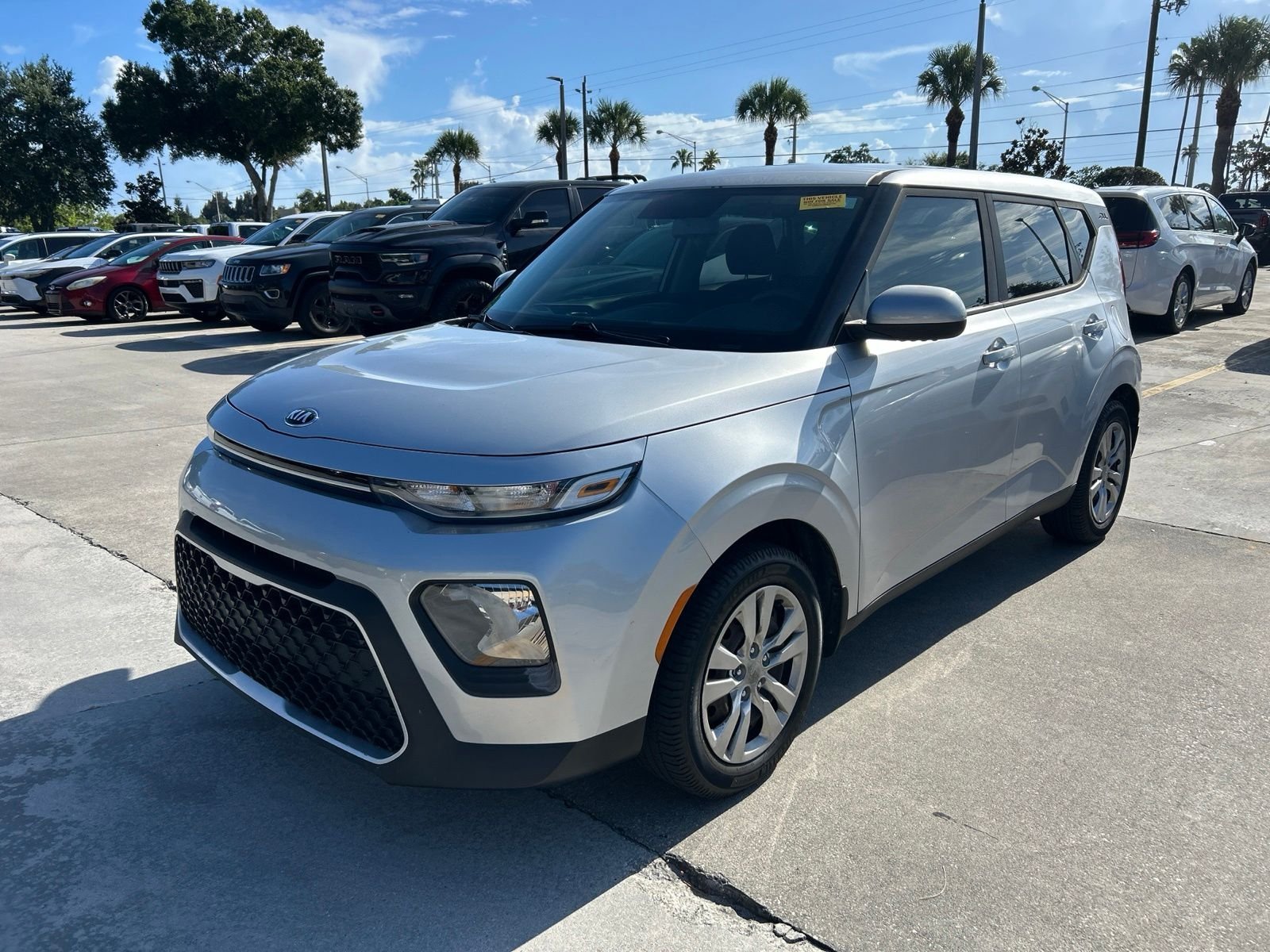 Used 2020 Silver Kia LX image 20