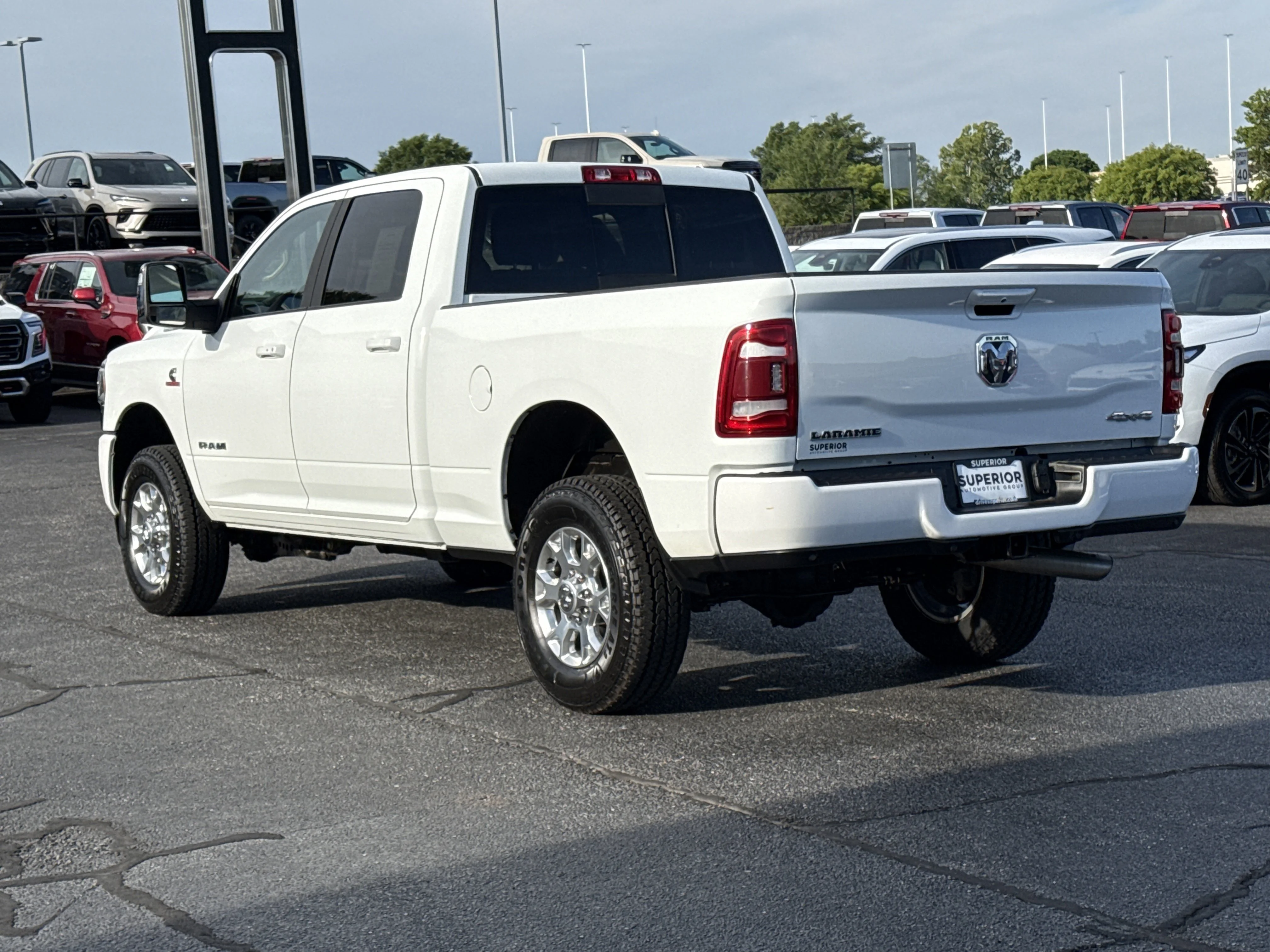 Used 2024 Bright White Clearcoat Ram Laramie 4WD image 11