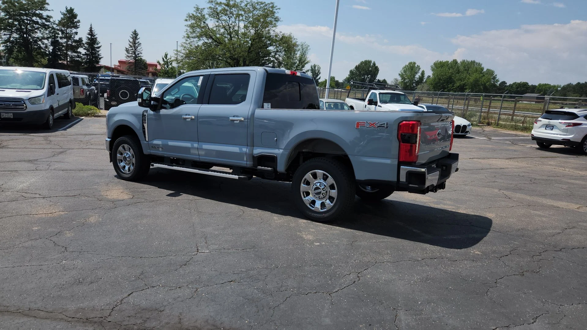 New 2026 Glacier Gray Metallic Tri-Coat Ford LARIAT image 6