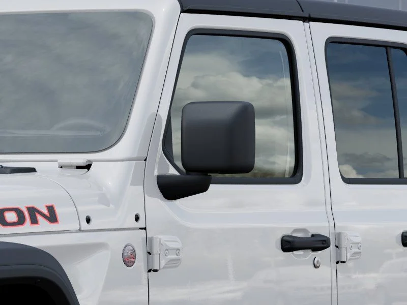 New 2026 Bright White Clear-Coat Exterior Paint Jeep Rubicon image 13