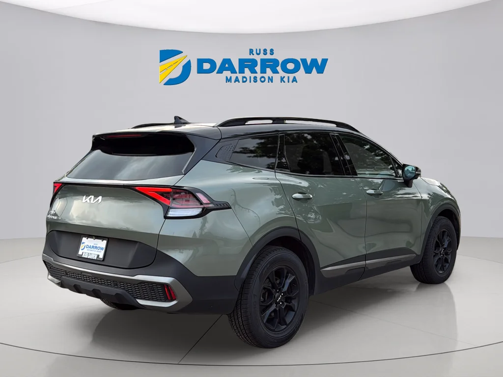 Used 2024 Jungle Green/Ebony Black Roof Kia X-Pro Prestige image 5
