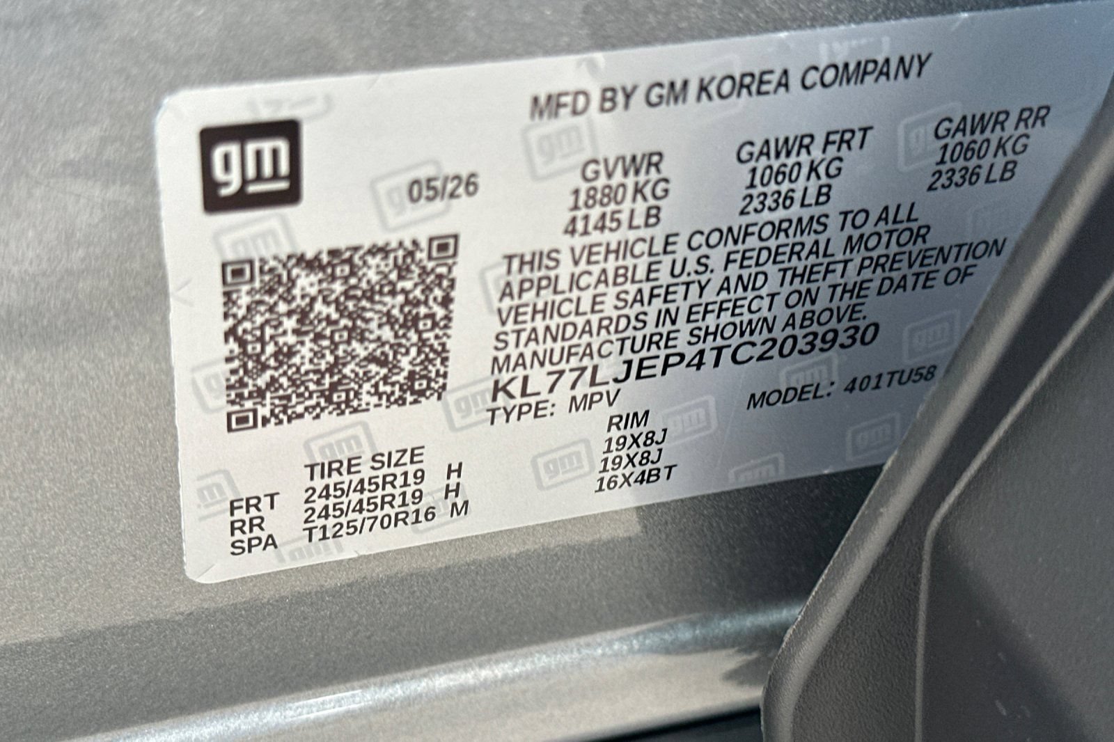 New 2026 Sterling Gray Metallic Chevrolet 2RS image 27