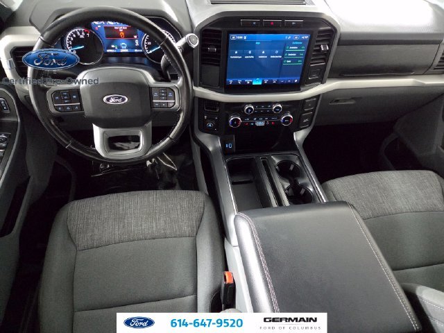Certified Used 2022 Antimatter Blue Metallic Ford XLT image 17
