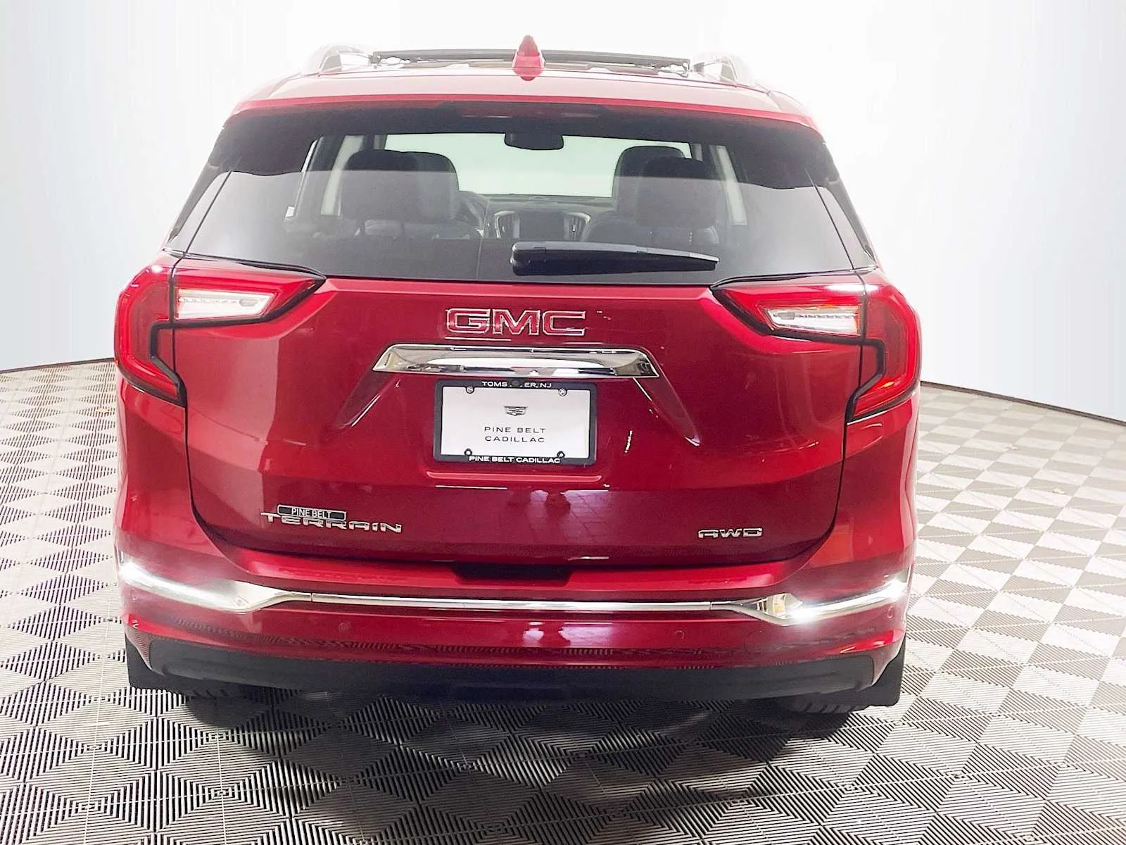 Used 2023 Volcanic Red Tintcoat GMC Denali image 5